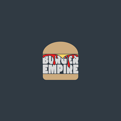 Burger Empire Logo Concept australia brand branding business design graphic design illustration logo vector