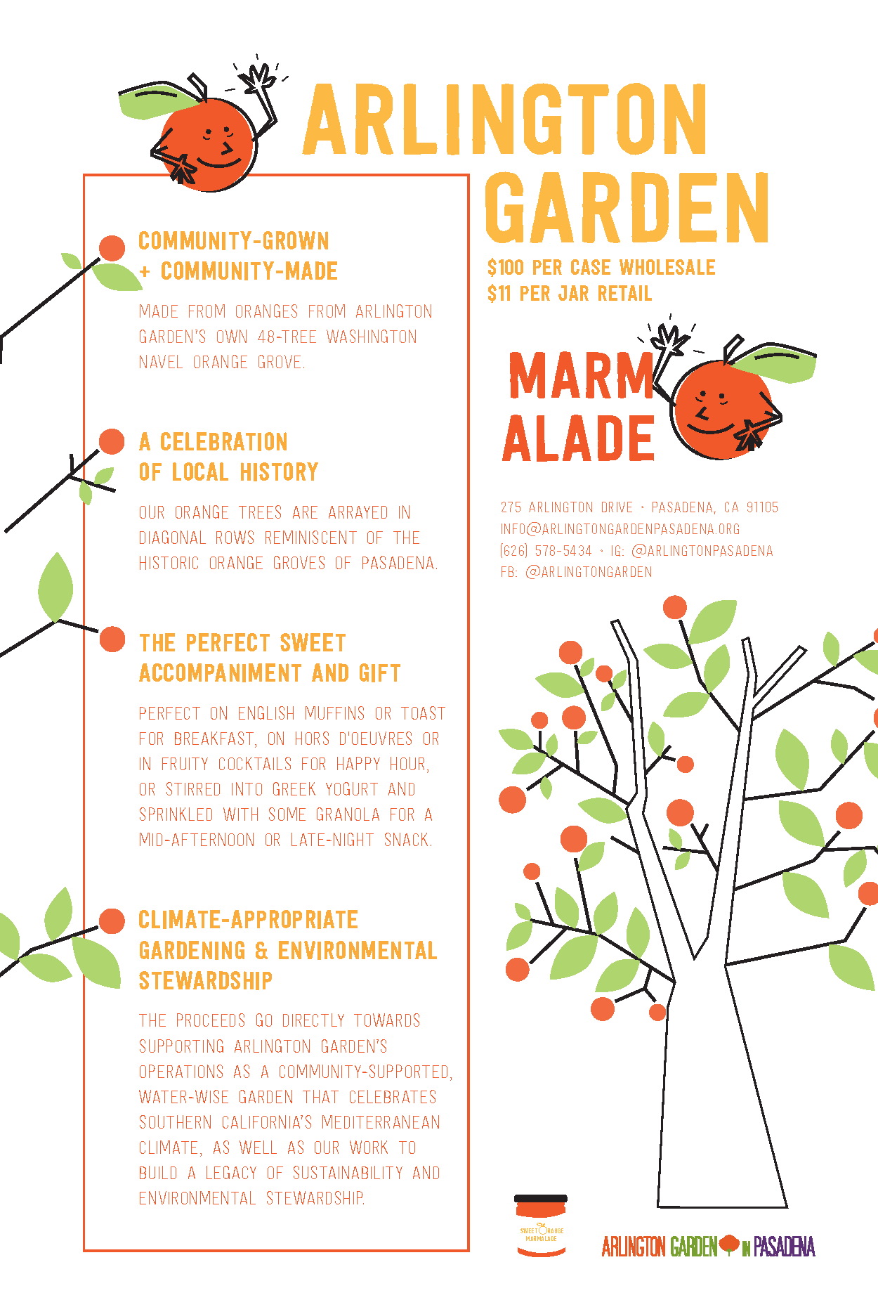 Arlington Garden Marmalade by Benin Marshall on Dribbble
