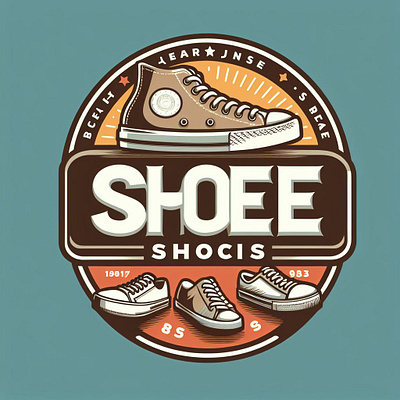 Shoes brand logo branding graphic design logo ui
