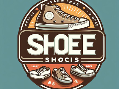 Shoes brand logo branding graphic design logo ui