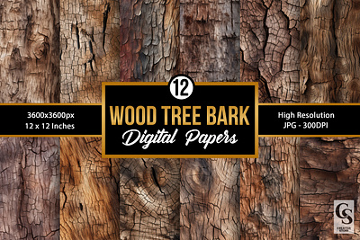 Wood Tree Bark Digital Papers background bark bark texture digital papers pattern texture background tree bark wood wooden wooden bark