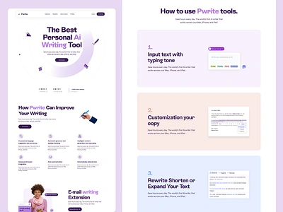 AI Writing Tool Website ai ai article generator website ai content writer ai tools for writing ai writer ai writing ai writing assistant ai writing tool ai writing tool landing page artificial intelligence content writer copy writing copywriting landing page machine learning paragraphai landing page saasproduct web design website writing