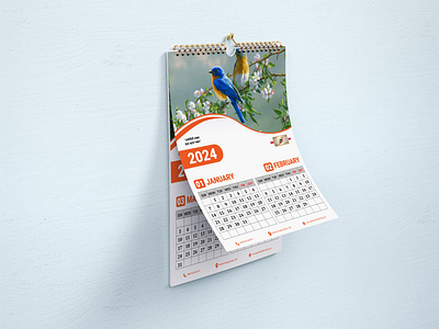 Calendar Design Template 2024 calendar calendar design calendar design template calender designs calenders graphic design print print media printing wall cakendar design wall calender