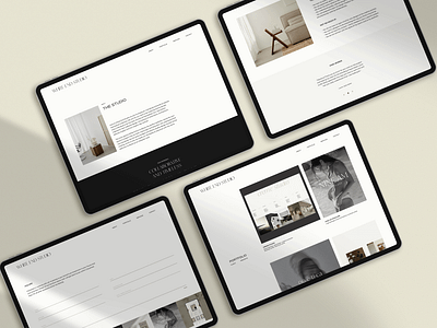 White End Studio Web Design Portfolio adobe xd brand identity branding digital design graphic design squarespace squarespace template ui ui dedign user experience ux ux design web design website website layout