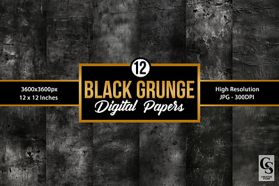 Black Grunge Texture Digital Papers background black black texture chalkboard grunge grunge texture seamless texture texture background texture pattern