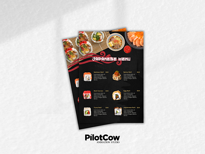 Japanese Restaurant Menu adobe adobe illustrator adobe photoshop design dribble graphic design graphics japanese menu poster