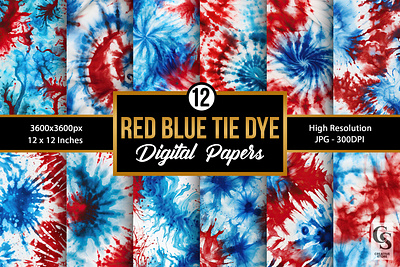 Red Blue Tie Dye Digital Papers background pattern red blue red blue tie dye tie dye tie dye background tie dye digital papers tie dye pattern