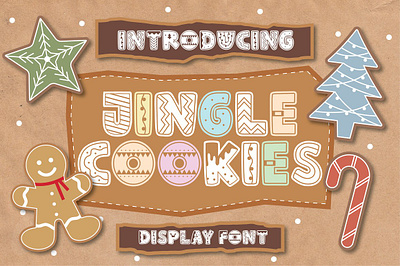 Jingle Cookies bold christmas cookies craft crafter cut cute decoration ginger bread greeting holiday jingle kid party season sugar website winter