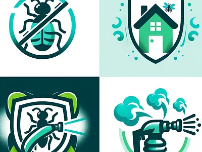 Pest Control Service Logo branding design graphic design logo pestcontrol