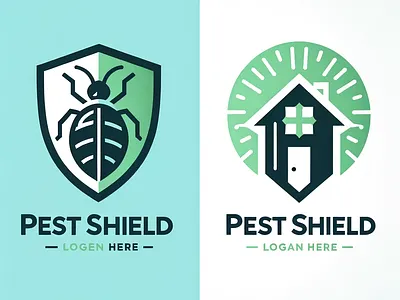 Pest Control Service Logo branding design graphic design logo pestcontrol