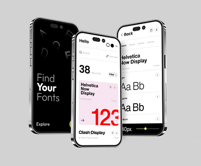 Day #06 of 70Rad fontfinder mobileui ui