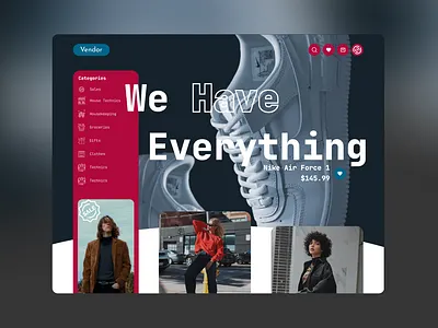 E- Commerce landing Page app design e commerce figma landing landing page page ui ux