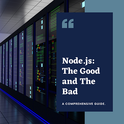 Exploring the Pros and Cons of Node.js blockchain custom software development design illustration mobile app development shopify development uiux design