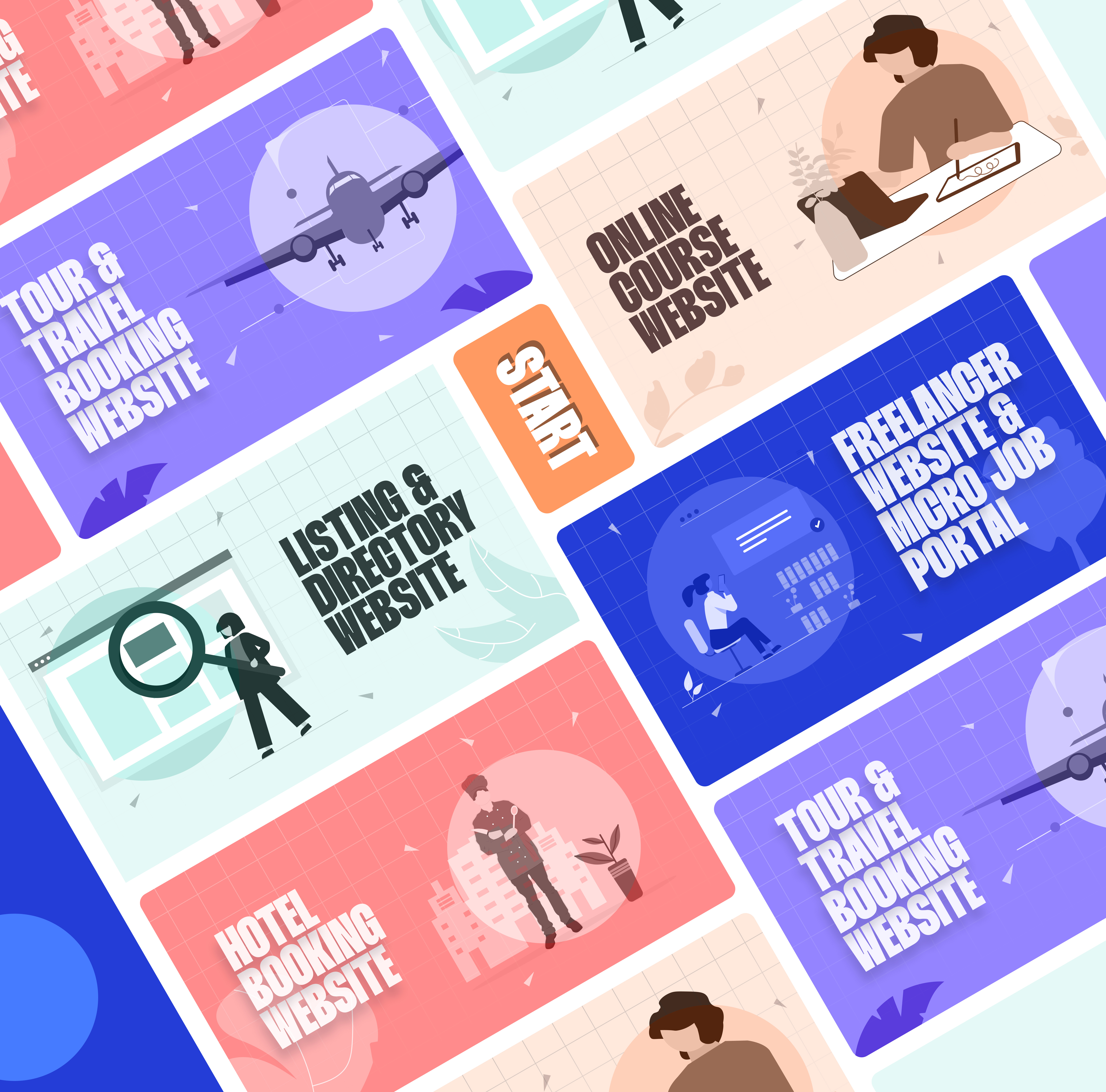 Design for Blog Banner animation banner branding clean design design flat graphic design illustration logo mobile printing style typography ui uiux web design