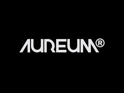 AUREUM branding clothing design futuristic graphic design logo logotype minimal modern techwear typography