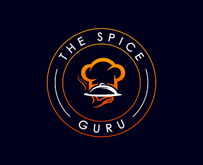 The Spice Guru branding design flat minimalist logo modern type unique vector