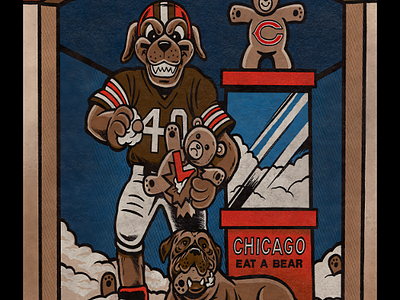 Browns Vs Bears Dec 17 2023 Cleveland Browns Stadium Poster