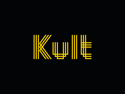 KULT brand identity branding design fitness club geometric graphic design identity lettering lettermark logo logo design logotype mark simple typography visual identity