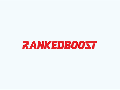 Rankedboost Video Game Guides Re-Branding / Identity / Logotype boost branding esport gameplay games graphic design guides lettermark logo logotype r ranked trending video wordmark