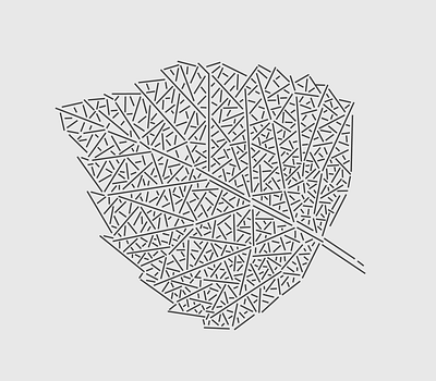 Leaf black and white drawing illustration leaf line minimal monochrome outline simple sketch vector