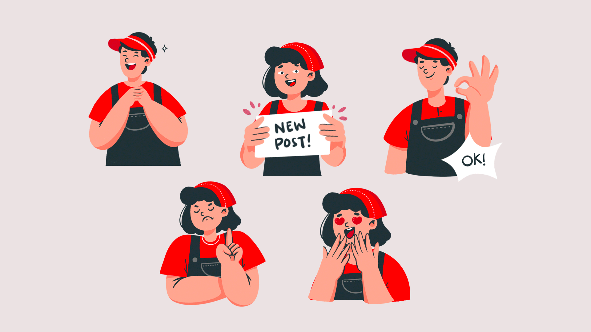Makasi POS Sticker GIF animation cute sticker flatillustration gif gif sticker illustration instagram sticker makasi pos procreate sticker ux illustration uxillustration
