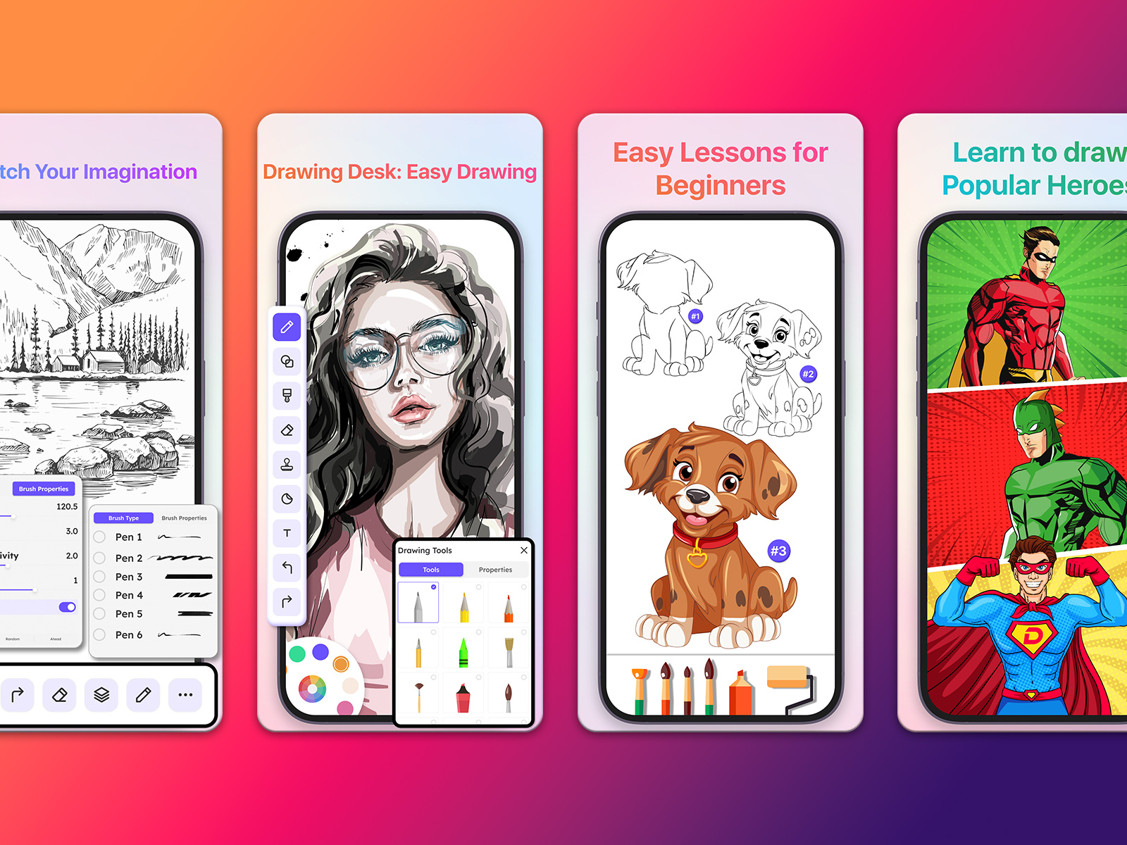 Drawing Desk App Screenshots by Mehedi Hassan on Dribbble