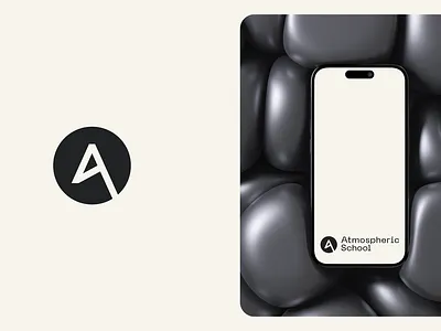 Atmospheric School | Branding and UX/UI branding logo ui ux webdesign