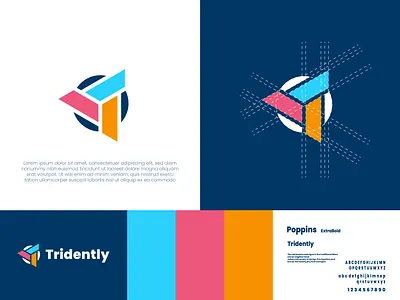 Abstract Logomark branding circle circular concept corner design designer icon idea logo logo mark minimal modern monogram play shape star symbol trade mark triangle