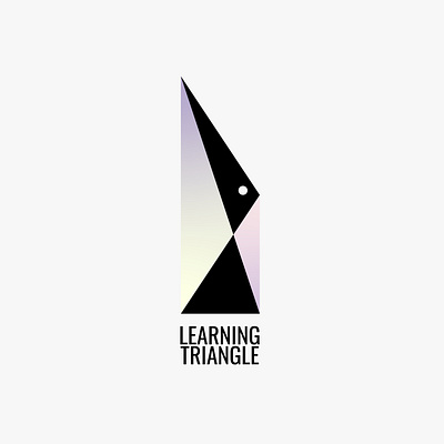 Learning Triangle Logo adobe illustrator design logo logomark m4riuskr