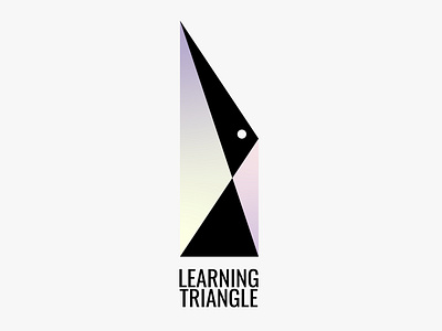 Learning Triangle Logo adobe illustrator design logo logomark m4riuskr