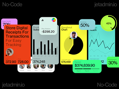 Jet Ai dashboard design homepage interface ios iphone mobile news