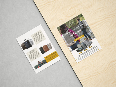 Email Marketing Campaign - Skyway Luggage branding email marketing campaign graphic design