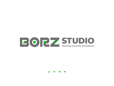 Borz studio architecture brand branding construction design font identity illustration letter logo logotype monogram