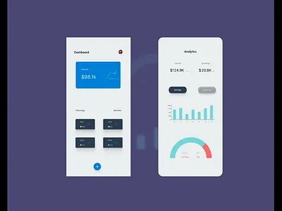 Mobile Analytics animation branding ui