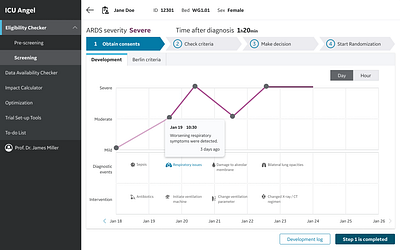 Web3 Blockchain Ecosystem dashboard medical product design ui