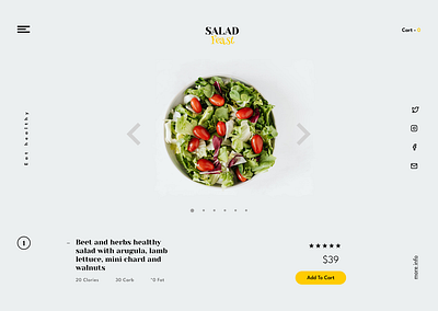 web design , for food app ui web design web development