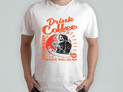 drink coffee t-shirt design. best t shirt design design. favourite t shirt graphic design illustration logo logo design t shirt t shirt design t shirt design. typography vector