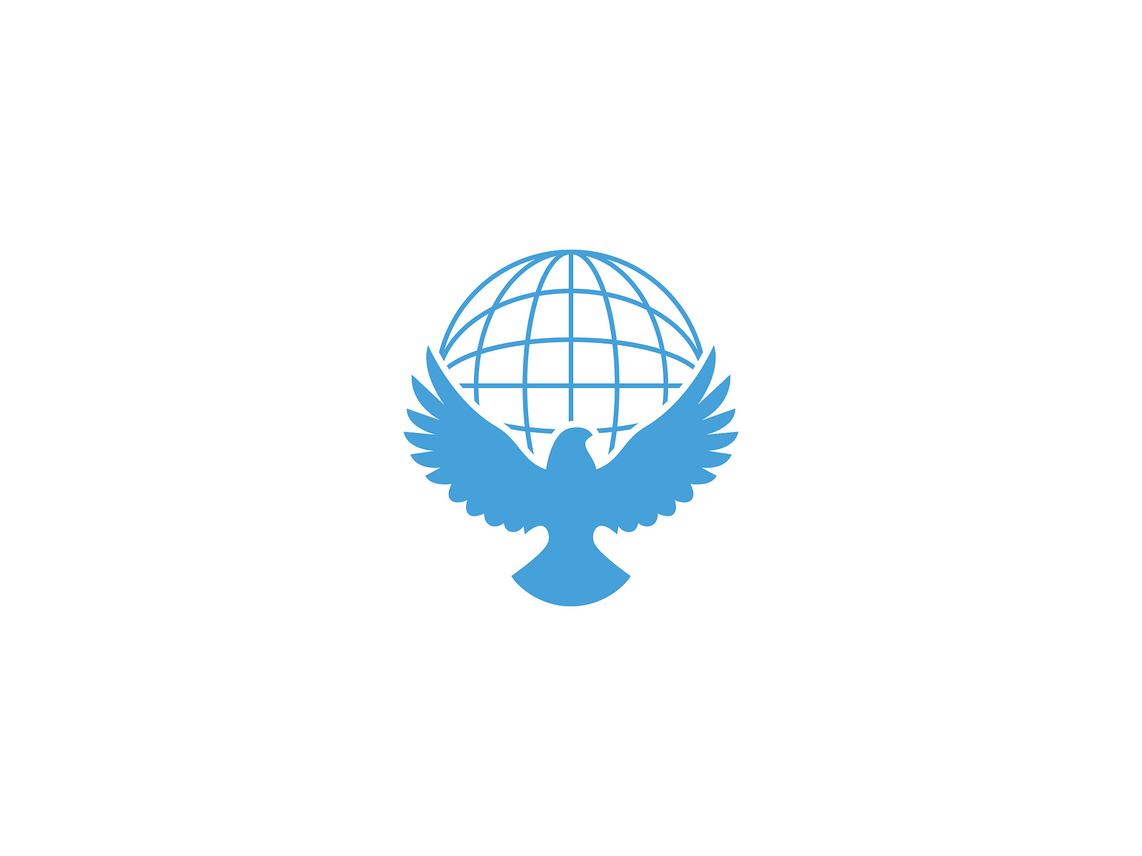 Peace dove logo by Reza Alfarid on Dribbble