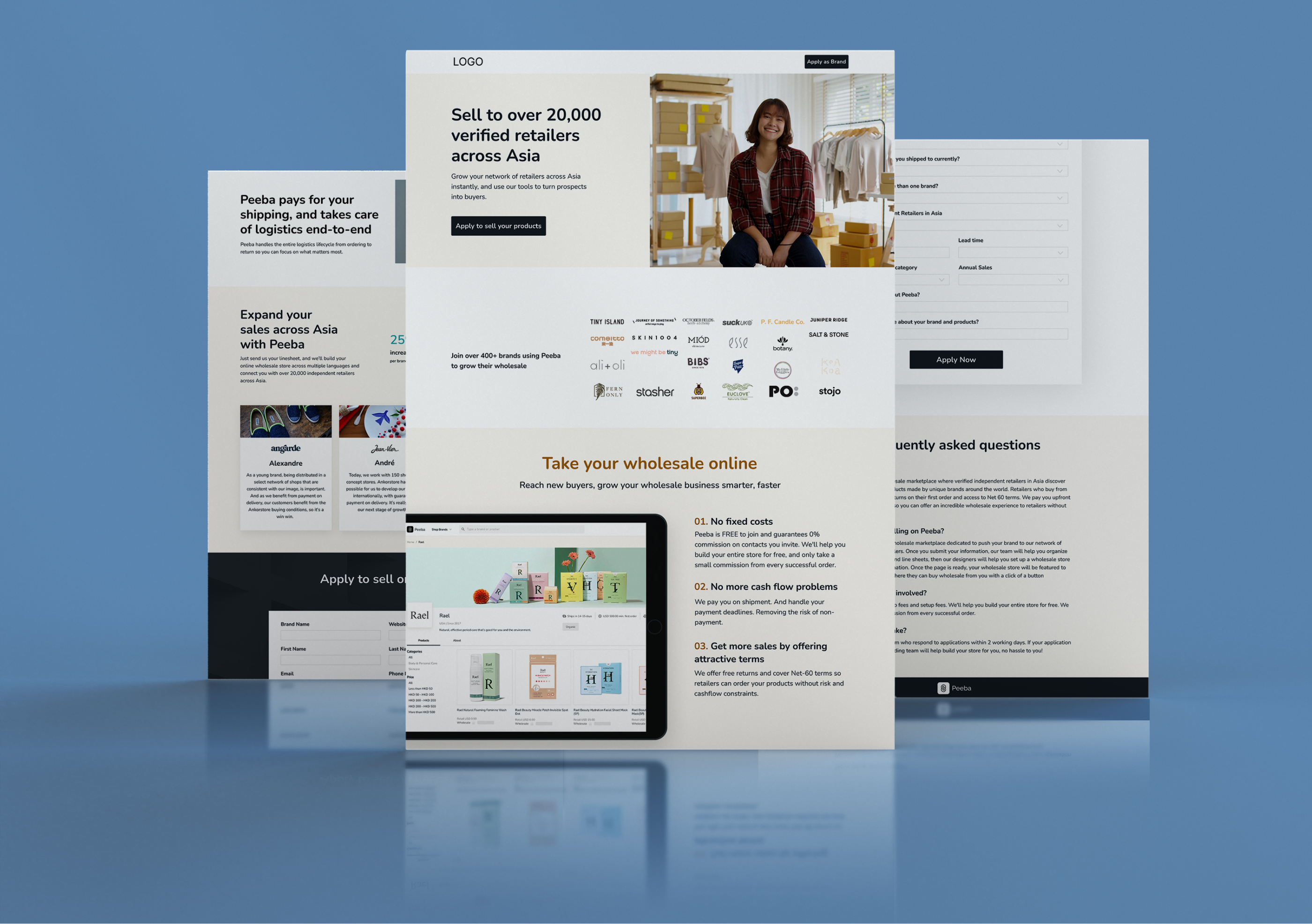 Wholesale Online Landing Page Service design landing page landing page landing page template online sale online store ui uiux web design website