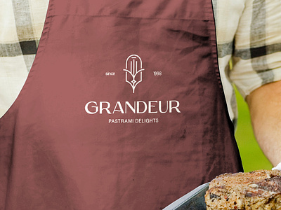 Grandeur | Restaurant Branding advertising brand identity branding business card graphic design logo logo design menu poster design restaurant