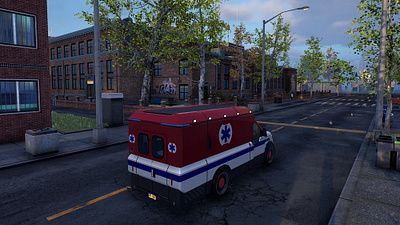 Ambulance car - Gangstar New York 2023