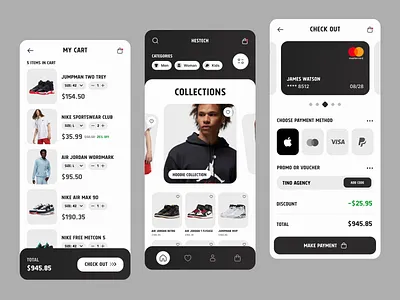 E-commerce mobile app app app design e commerce ecommerce fashion mobile app mobile app design mobile design mobile ui online shop shop