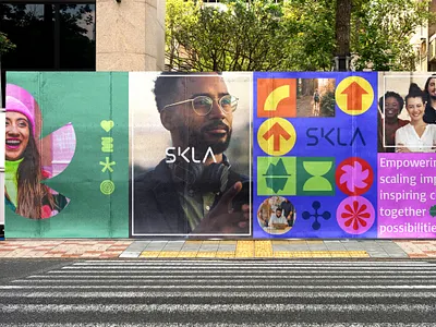 Modular Presence Everywhere agency b2b board brand agency brand designer brand identity brand pattern brand strategy branding clean design system ecommerce freelance graphic designer rebrand street display
