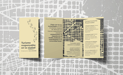 Responsible tourism, Editorial project design designinspiration eco friendly editorial editorial project graphic design green design inspiration minimal design print design publication slow travel sustainable tourism tourism