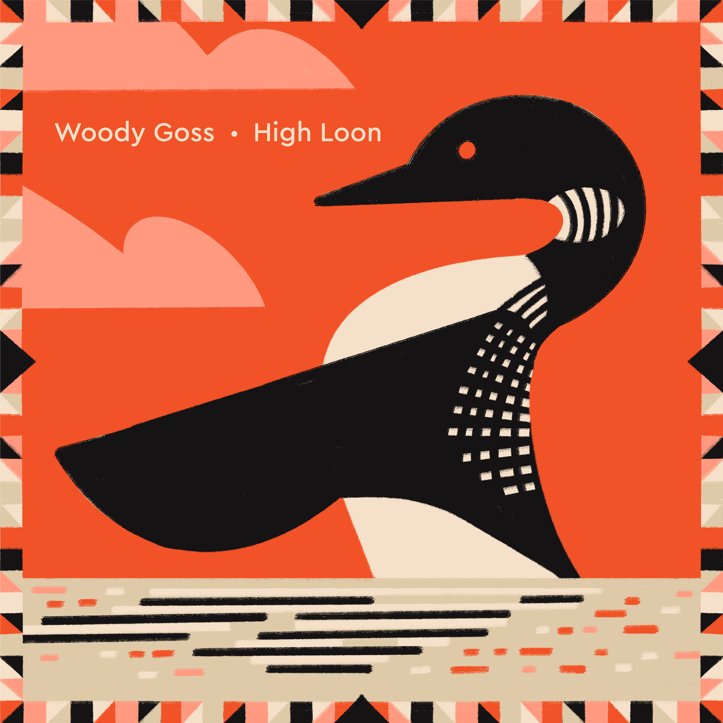 Favorite albums 2023 - High Loon graphic design illustration procreate