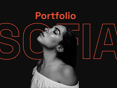 Minimalistic Portfolio dark dark theme landing page minimalistic personal portfolio portfolio simple trending ui
