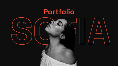 Minimalistic Portfolio dark dark theme landing page minimalistic personal portfolio portfolio simple trending ui
