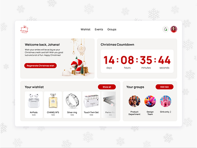 Concept Design agency animation branding christmas clean design design digital holiday landing page logo promo promo website red service ui ux web app web design web development white