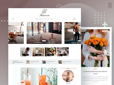 Raveen | Personal Blog & Magazine WordPress Theme blog template blog theme personal blog personal template wordpress theme