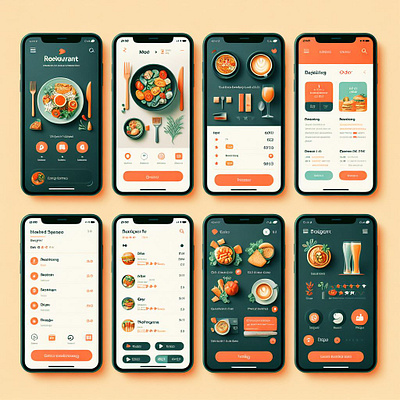 Food delivery app 3d animation apps branding food food apps graphic design logo suprojit suprojit das ui ui desin ux desing